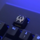 1pc Artisan Zinc-plated Alu-alloy Keycaps for Mechanical Keyboard R4 Batman / LOL / R Star / CSGO